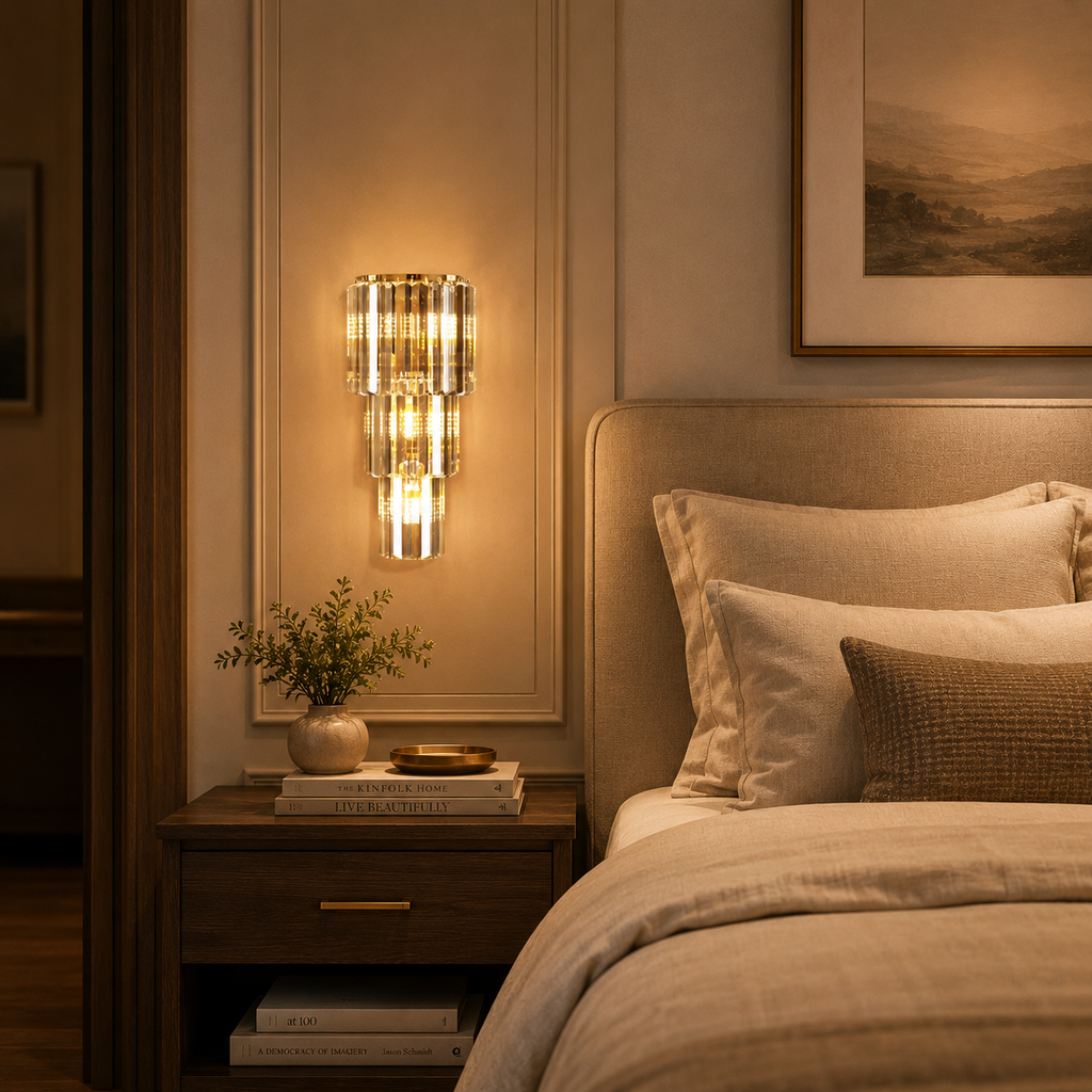 Crystal Wall Sconce